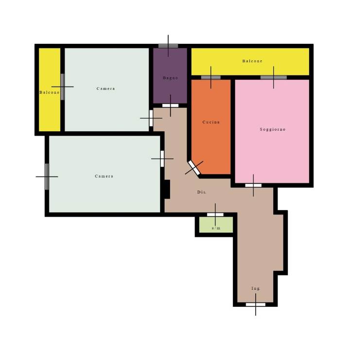 Appartamento - Planimetry 1