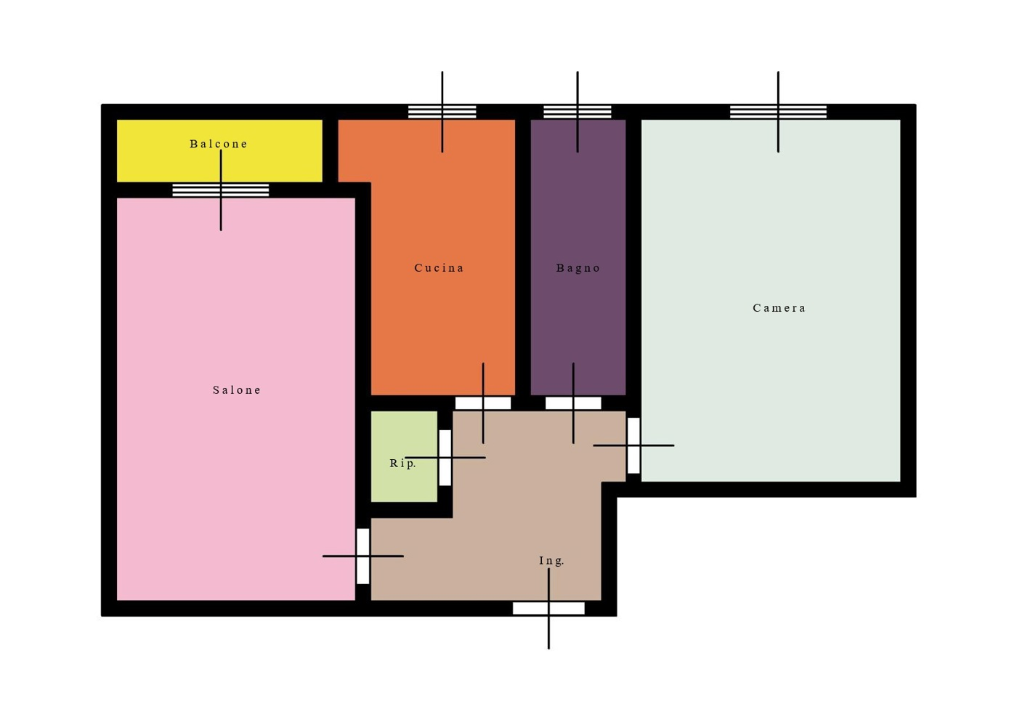 Appartamento - Planimetry 1