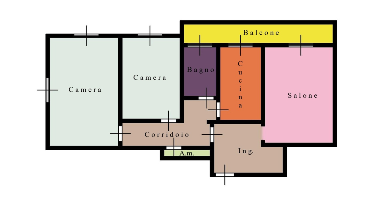 Appartamento - Planimetry 1