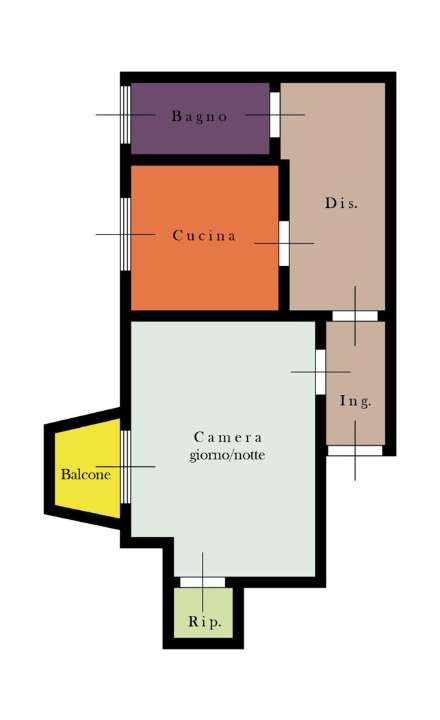 Appartamento - Planimetry 1