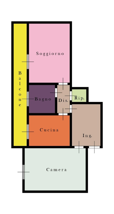 Appartamento - Planimetry 1