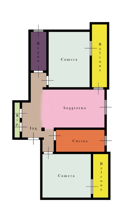 Appartamento - Planimetry 1