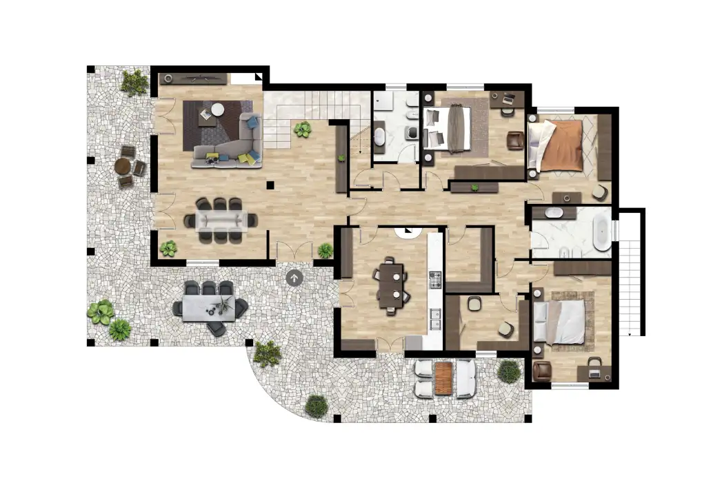 Villa - Planimetry 1