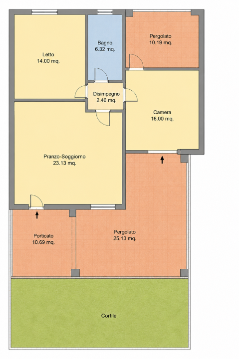 Villa - Planimetry 1