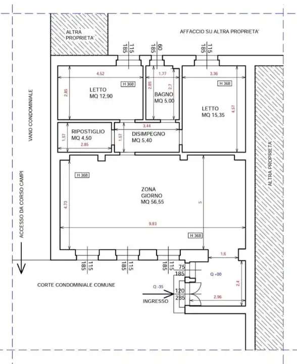 Appartamento - Planimetry 1