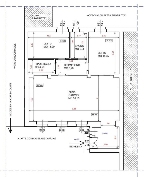 Appartamento - Planimetry 1