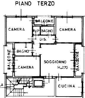 Appartamento - Planimetry 1