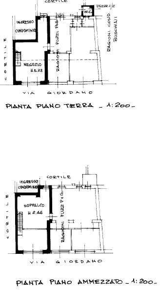 Negozio - Planimetry 1