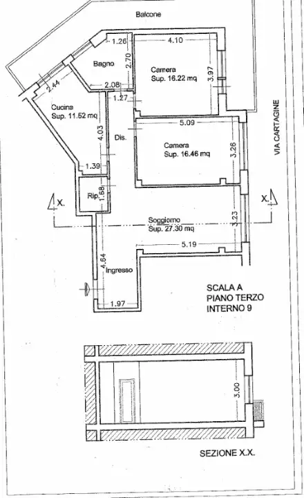 Appartamento - Planimetry 1