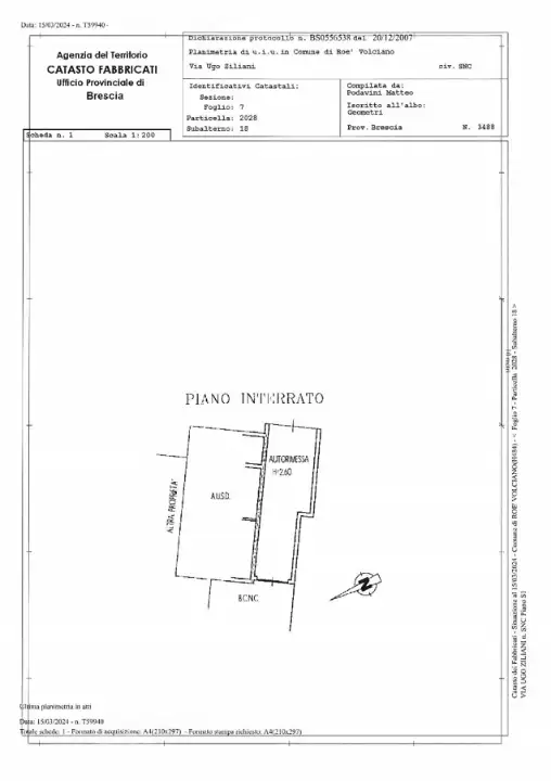 Villa - Planimetry 2
