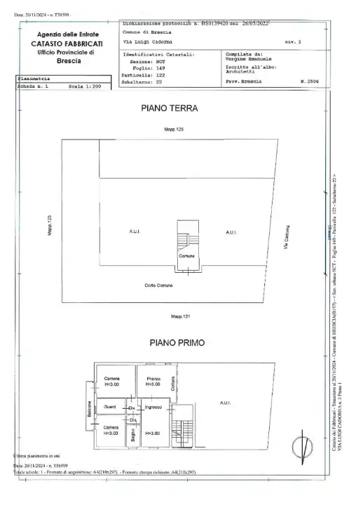Appartamento - Planimetry 1