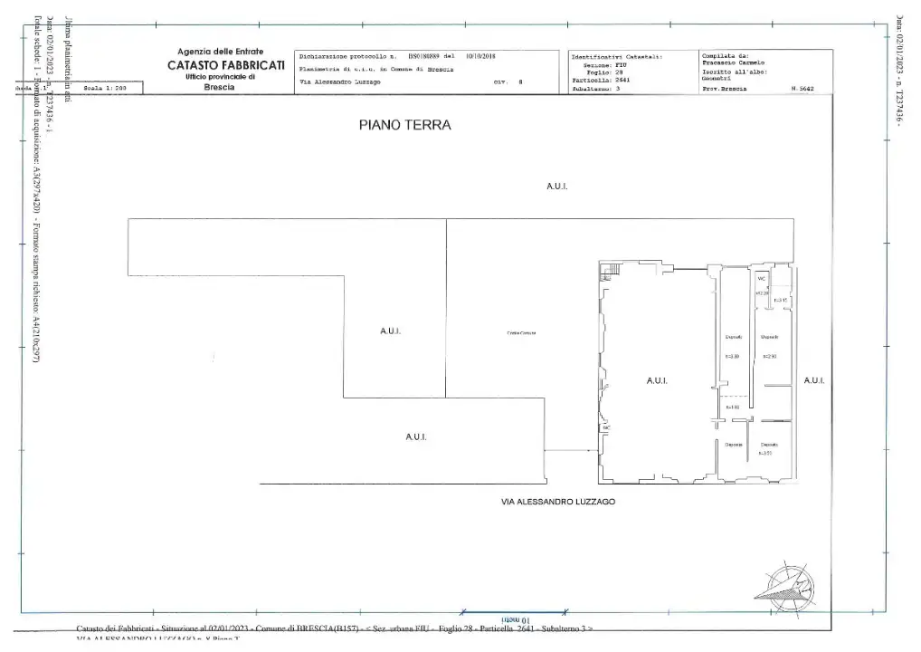 Casa Indipendente - Planimetry 1
