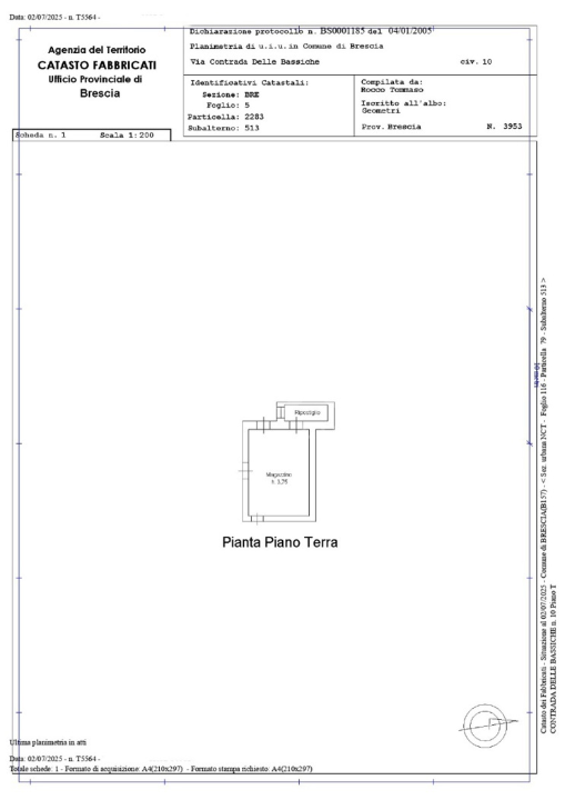 Casa Indipendente - Planimetry 5