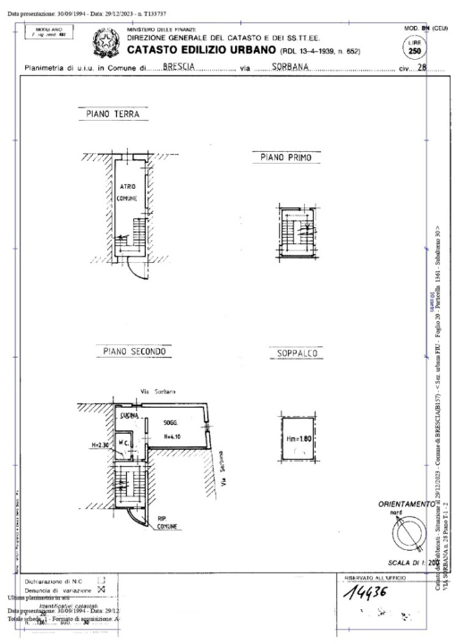 Appartamento - Planimetry 1