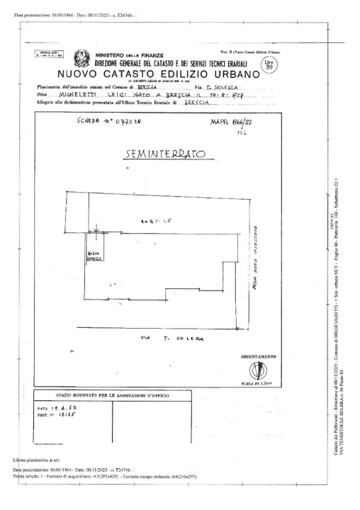 Appartamento - Planimetry 2