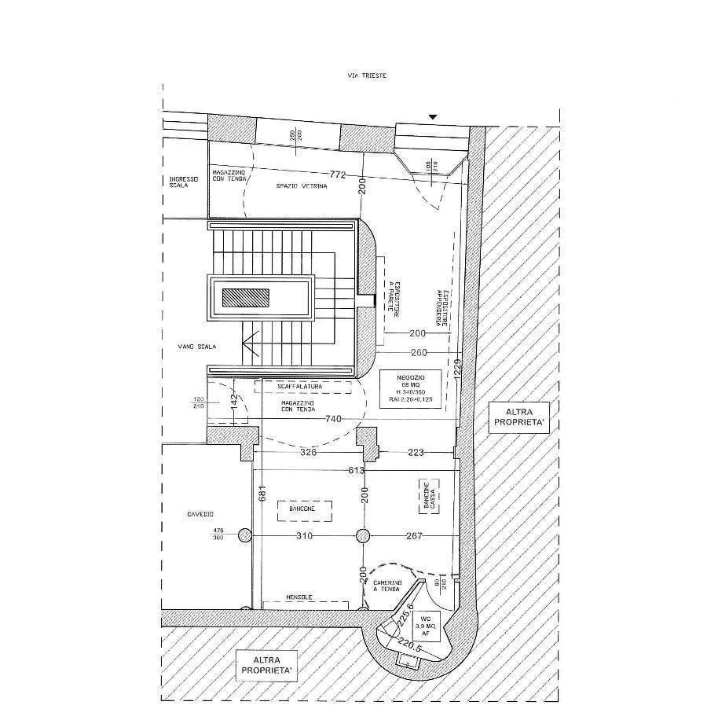 Negozio - Planimetry 1
