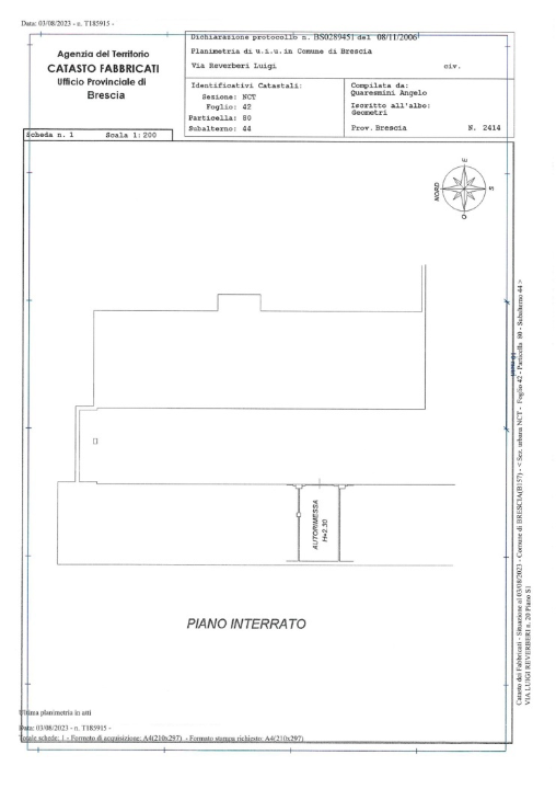 Appartamento - Planimetry 2
