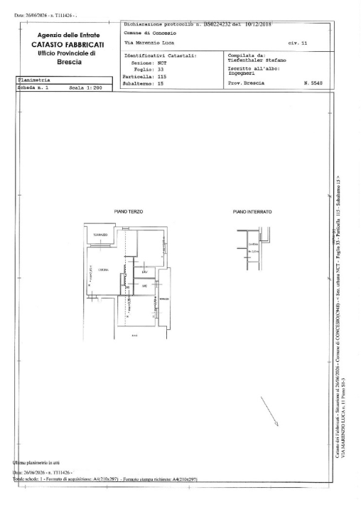 Appartamento - Planimetry 1