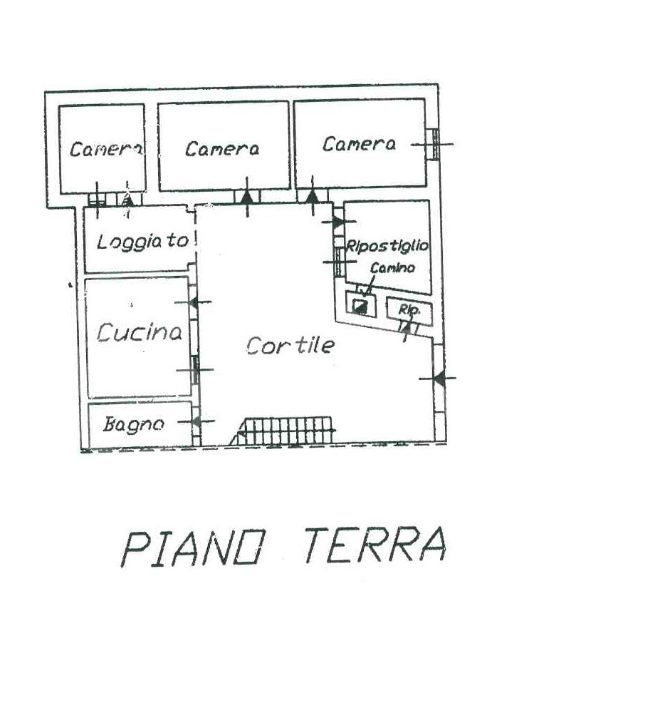 Casa Indipendente - Planimetry 1