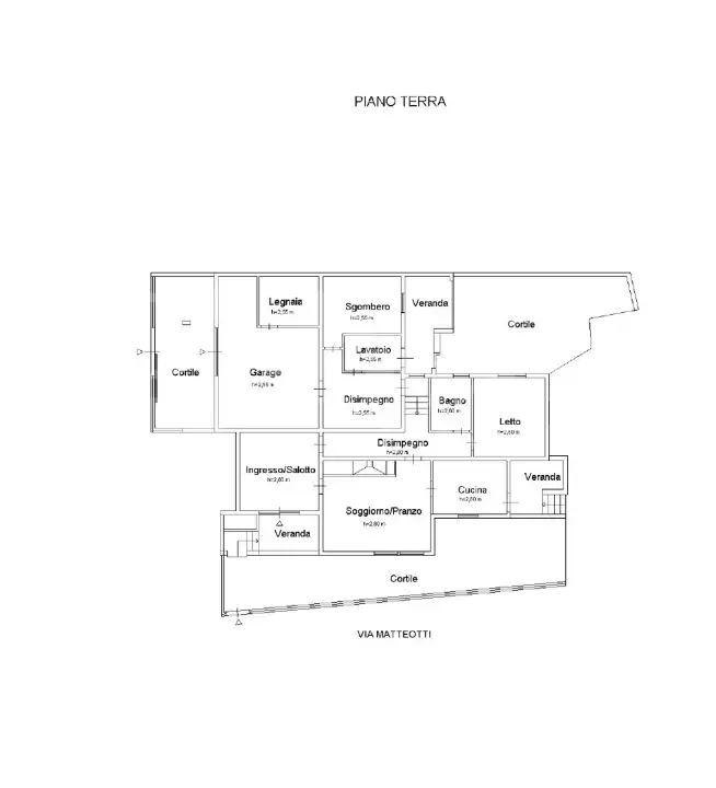 Casa Indipendente - Planimetry 1