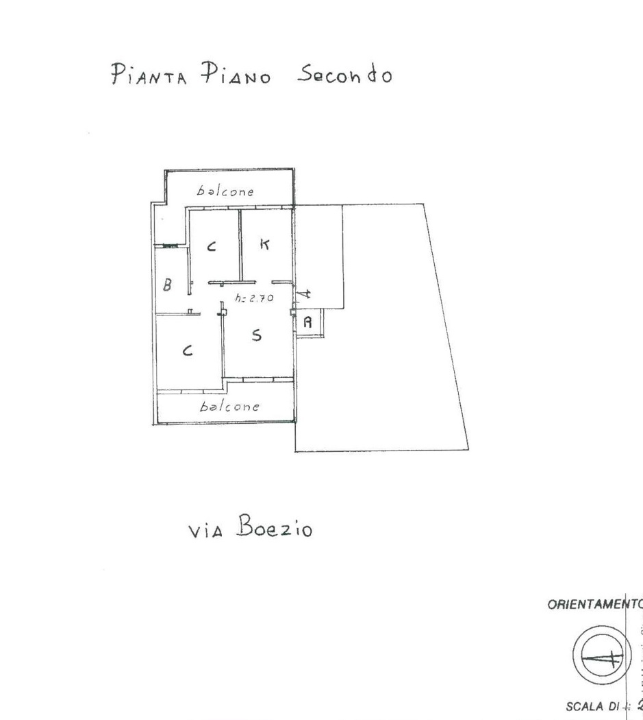 Appartamento - Planimetry 1