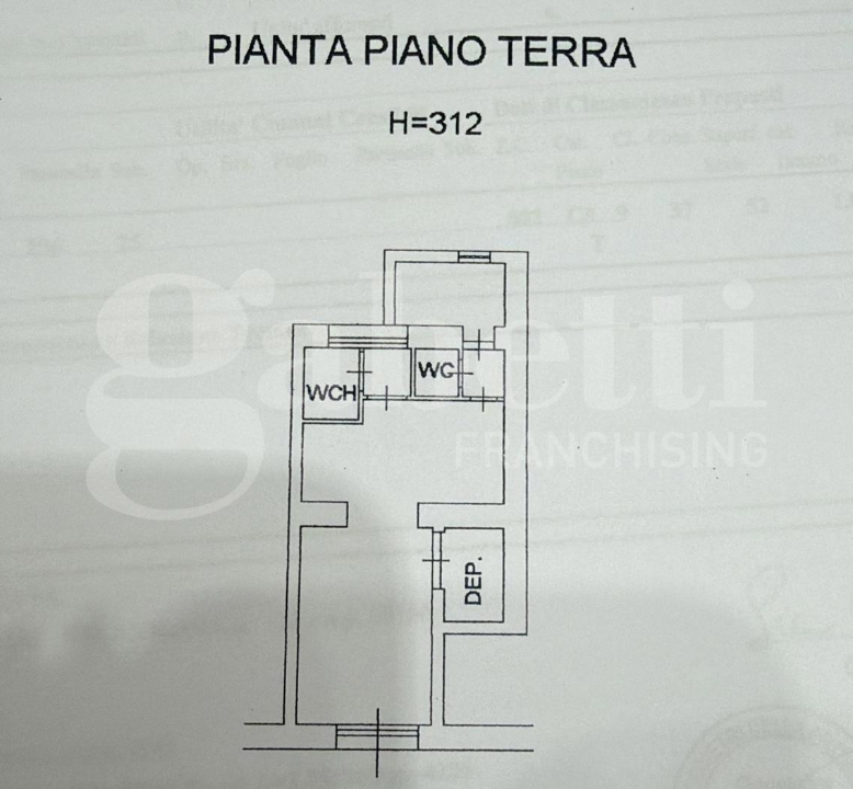 Negozio - Planimetry 1