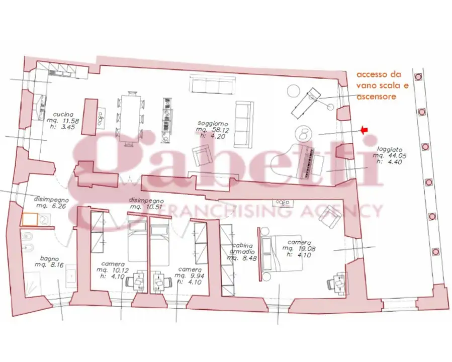 Appartamento - Planimetry 1