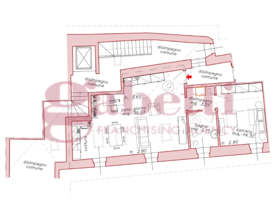 Appartamento - Planimetry 1