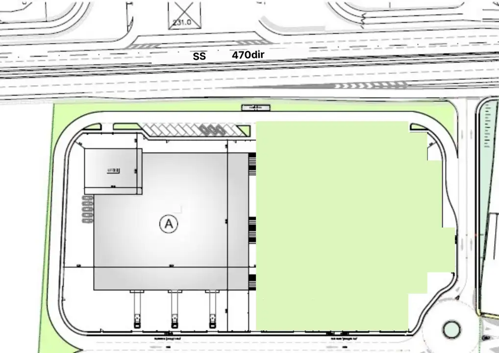 Capannone - Planimetry 1