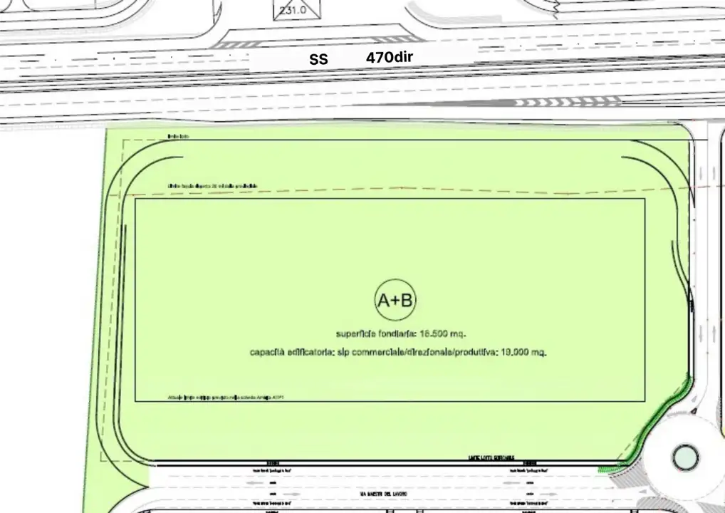 Capannone - Planimetry 1