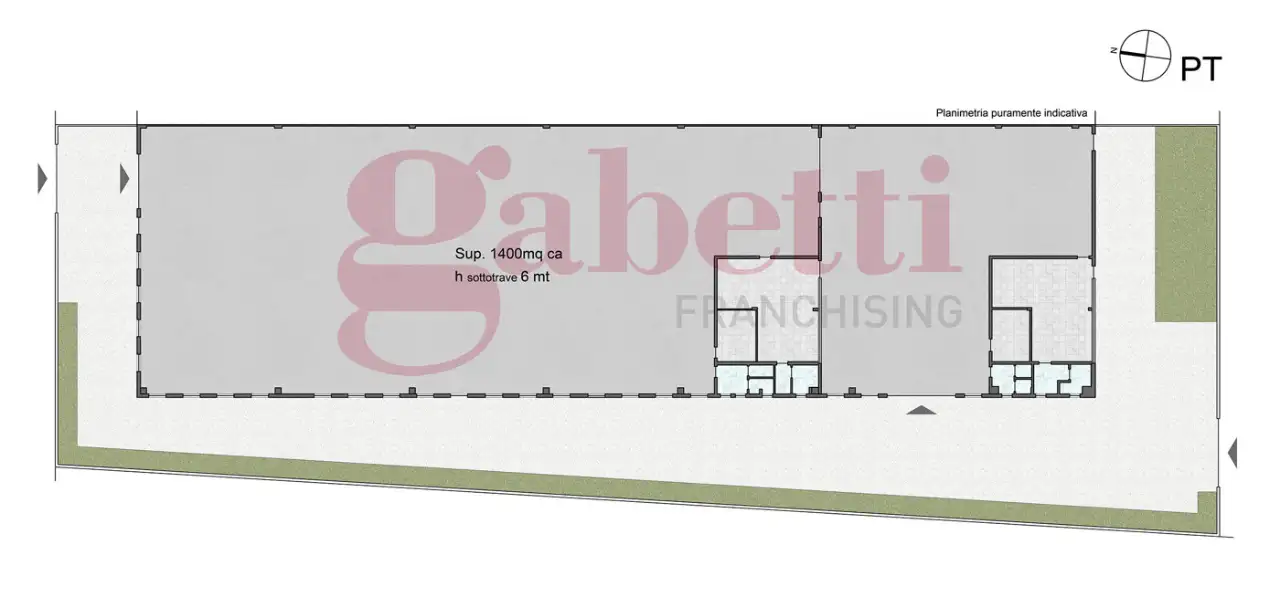 Capannone - Planimetry 1