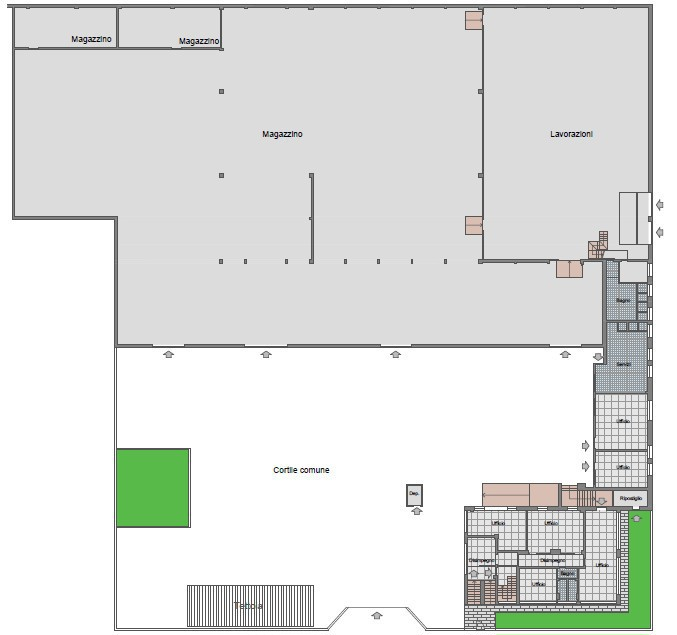 Capannone - Planimetry 1