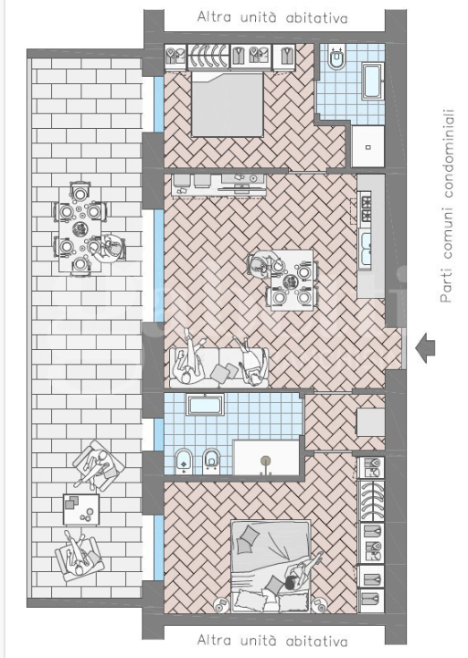 Appartamento - Planimetry 1