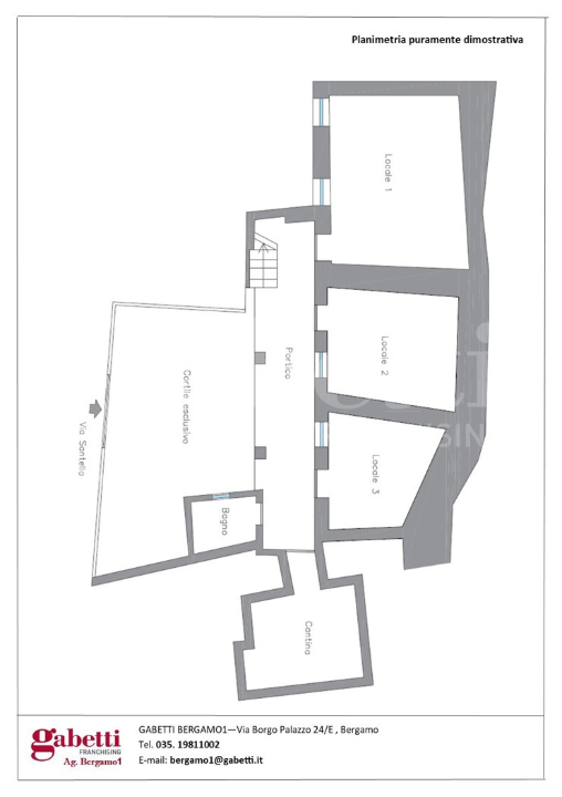 Casa Indipendente - Planimetry 1