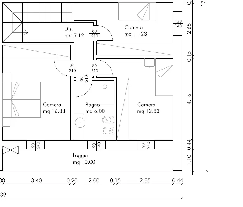 Villa - Planimetry 1