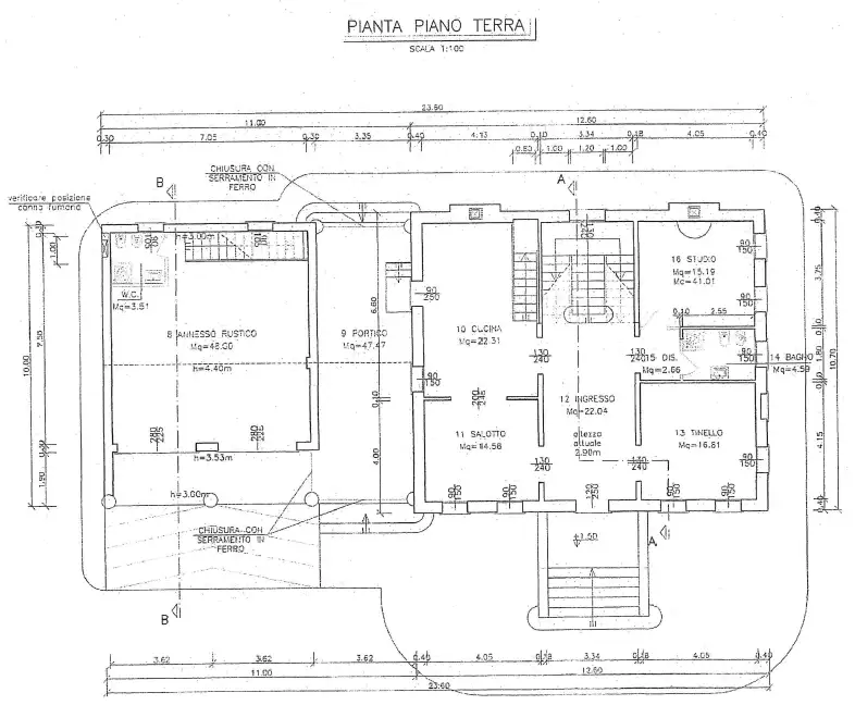 Villa - Planimetry 1