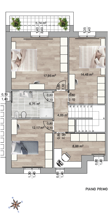 Villa - Planimetry 2