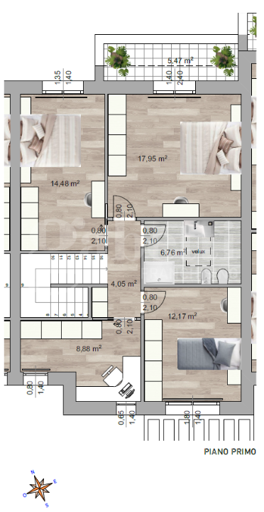 Villa - Planimetry 2