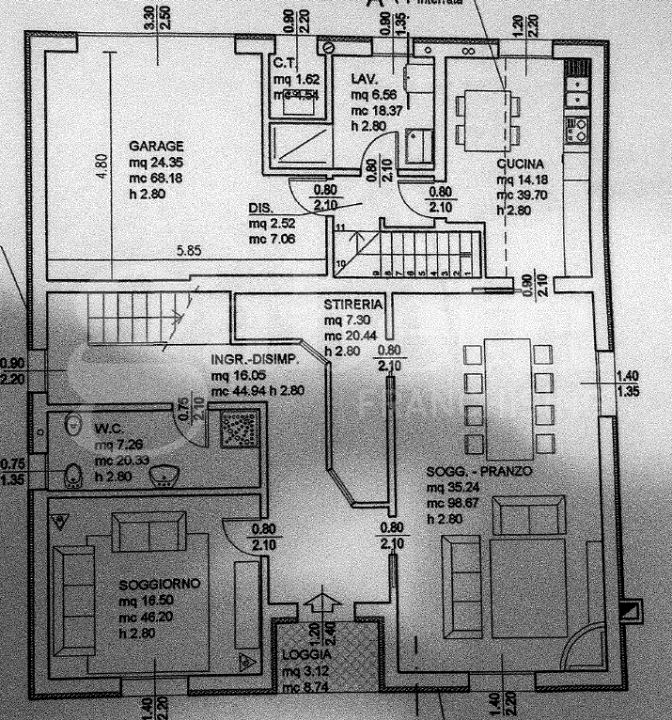Villa - Planimetry 1