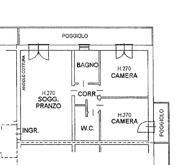 Appartamento - Planimetry 1