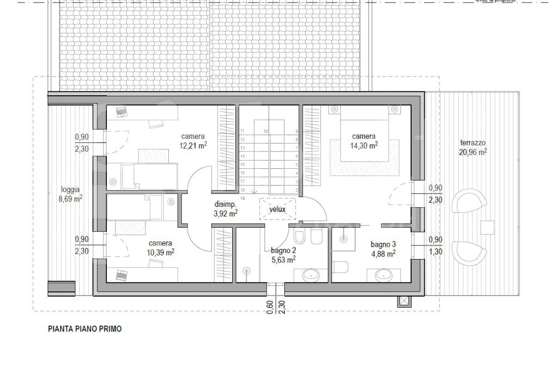 Villa - Planimetry 1