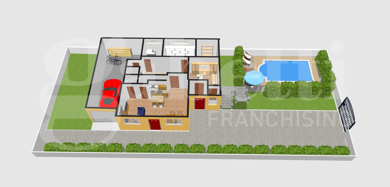 Villa - Planimetry 1