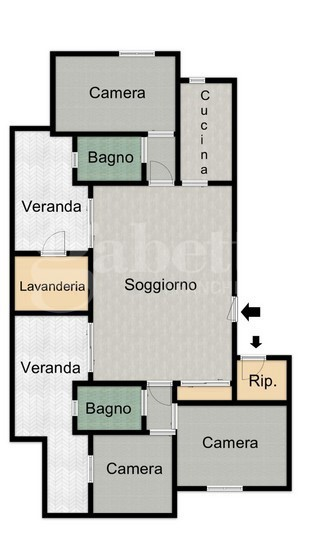 Appartamento - Planimetry 1