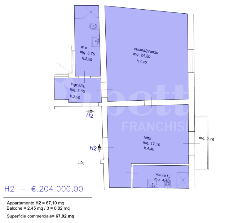 Appartamento - Planimetry 3