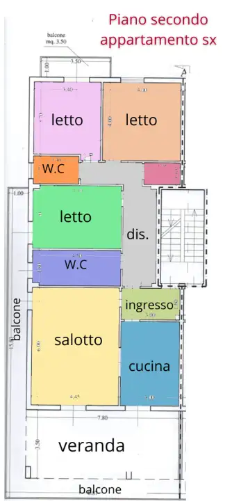Appartamento - Planimetry 1