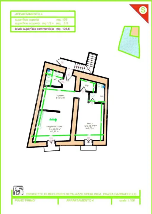 Appartamento - Planimetry 1