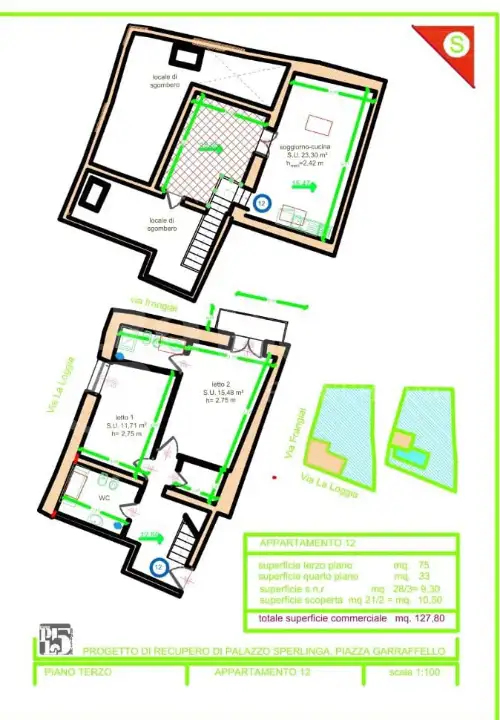 Appartamento - Planimetry 1