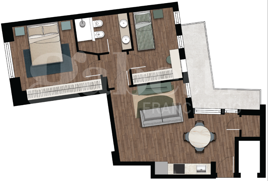 Appartamento - Planimetry 1
