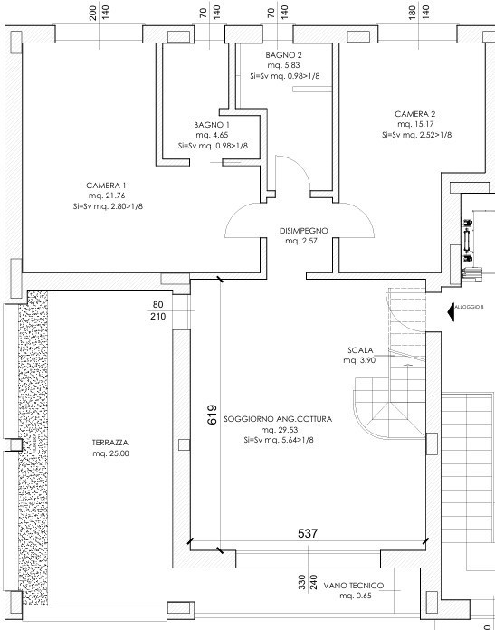 Appartamento - Planimetry 1