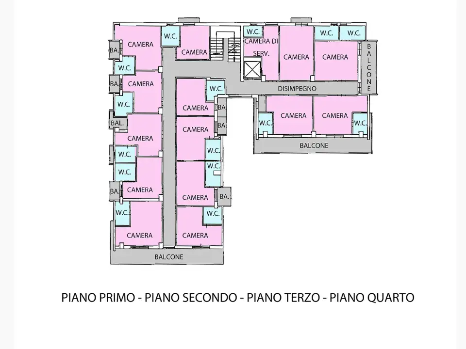 Hotel - Planimetry 1